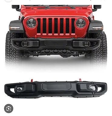 Автозапчасти: Передний бампер Mopar Steel для Jeep Wrangler JL / Gladiator JT — 2