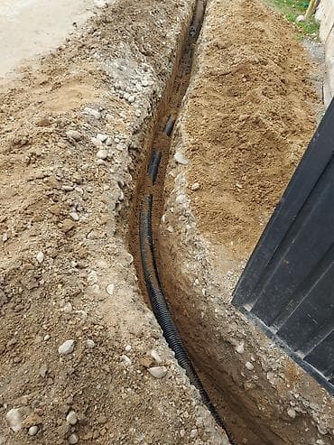 Монтаж наружной канализации и дренажа «под ключ» - Устройство траншей — 4