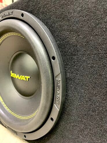 моноблое: Сабвуфер в сборе на фирменных компонентах SWAT 🟡Динамик серии Master — 2