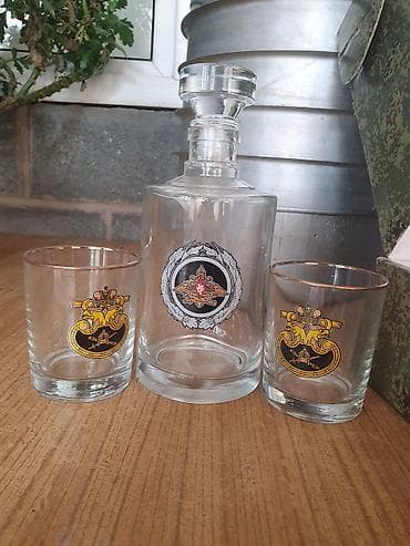 Подарочный набор для напитков из стекла. подойдёт для подарка или