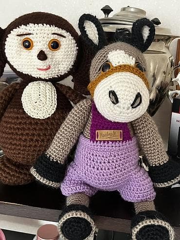 Светодиодные гирлянды: Вязаные крючком игрушки и аксессуары Handmade. - Авторские мягкие — 3