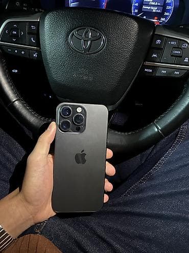 IPhone 15 Pro Max, Новый, 256 ГБ, Black Titanium, Чехол, Кабель, Коробка, 87 %