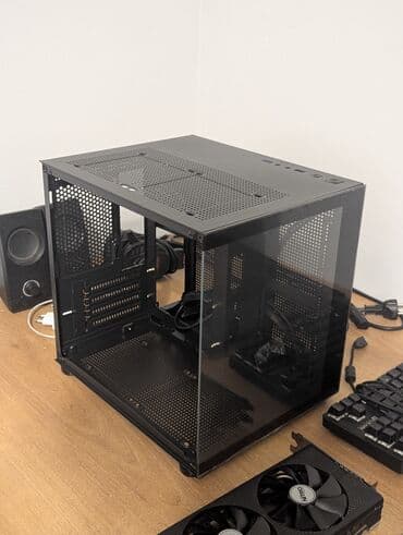 usb type c: Корпус ПК, Новый, Micro-ATX, цвет - Черный — 1