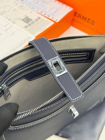 yandex сумка: Клатч, Материал: Натуральная кожа, Мужские, Новый — 6