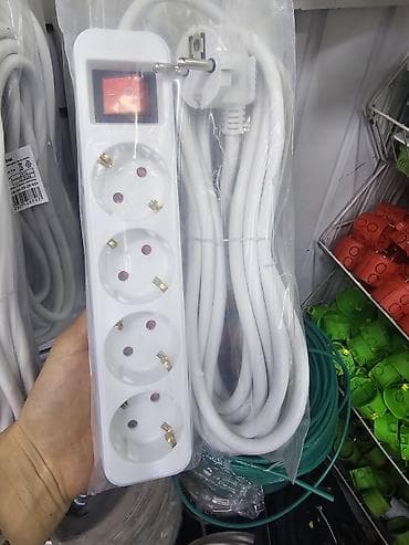 розетки с usb: Сетевой удлинитель с выключателем - 4 розетки типа Schuko — 1