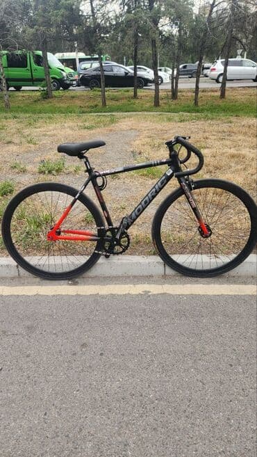 купить фикс в бишкеке: Шоссейный велосипед, Рама M (156 - 178 см), Б/у — 1