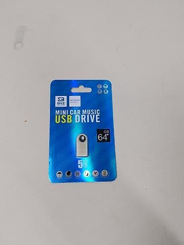 Флеш-накопитель BYZ Mini Car Music USB Drive, 64 ГБ - Компактный lalafo.kg да Флеш-накопитель BYZ Mini Car Music USB Drive, 64 ГБ - Компактный