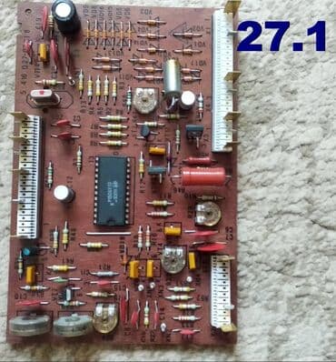 скупка старых нерабочих телевизоров: Продаю 1.платы ТВ Рубин от 50 до 350 сом № №1 - 29 Стирающая и — 24