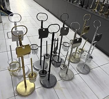 Напольные стойки для ванной/санузла 2-в-1 и 3-в-1 Функциональные