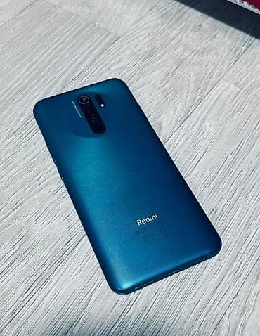 чехол redmi 13 pro: Redmi, Redmi 9, цвет - Синий — 1