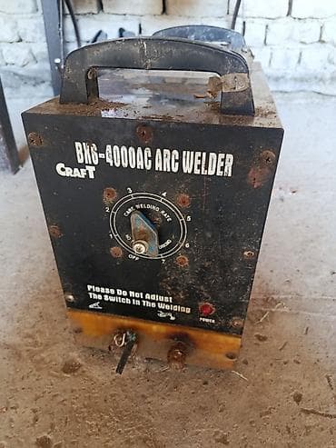 Оңдоп-түзөө жана курулуш: Сварочный аппарат Craft BKG-4000AC ARC Welder - Тип: трансформаторный — 1