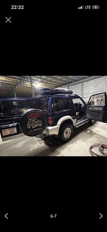 водный скутер: Mitsubishi Pajero: 1995 г., Автомат, Внедорожник — 2