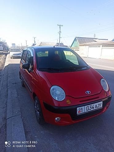 moto kg: Daewoo Matiz: 2001 г., 0.8 л, Механика, Бензин, Хэтчбэк — 1