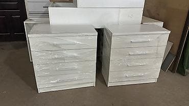 джал 29: Кийим үчүн комод, Жаңы, Күзгүсүз, ЛДСП, түсү - Боз — 4