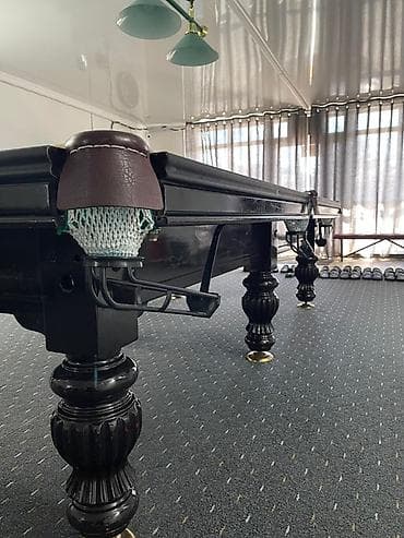 билиярд стол: Бильярдный стол 10 фут комплект шар Кий кошулат состояния жакшы — 3