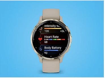 t rex 3: Garmin Venu® 3S — премиальные фитнес-смарт-часы, 41 мм, цвет French — 2