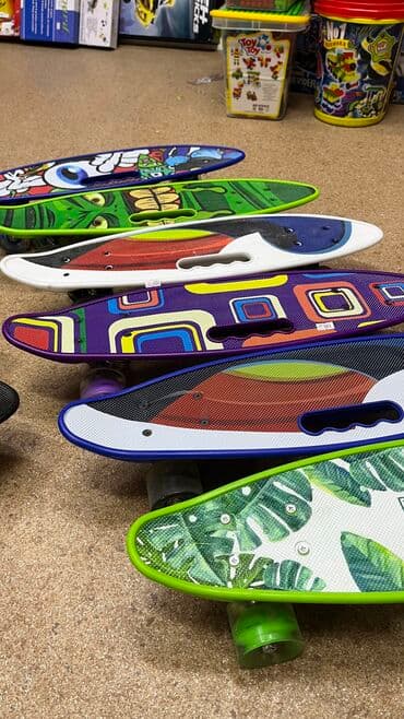 Пенниборды все что нужно для ваших детей - есть в нашем магазине at lalafo.kg Пенниборды все что нужно для ваших детей - есть в нашем магазине