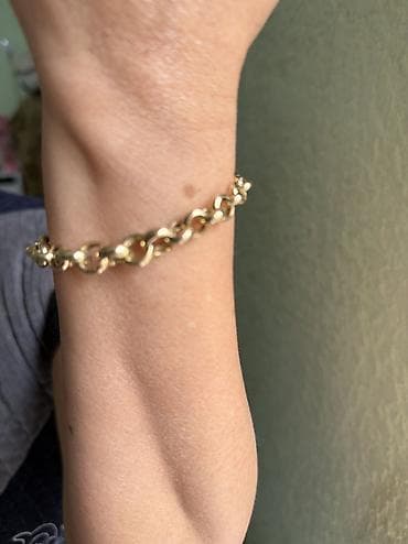 браслет золота: Браслет, Проба 585, Женские, Б/у — 6