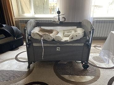 электро бешик: Детская кроватка-манеж Cool Baby с комплектом аксессуаров - Формат — 1