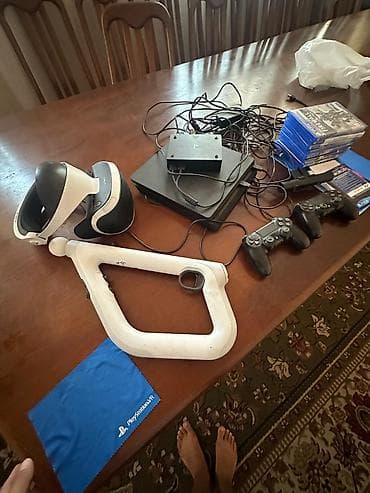 vr купить: Комплект для PlayStation 4 с VR Состав: - Консоль PS4 Slim. - Шлем — 1