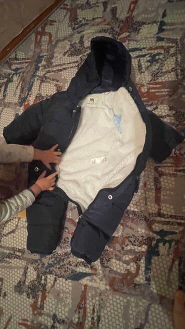 комбинезон зимний на овчине для новорожденных: Зимний комбинезон. В хорошем состоянии. Подойдет на 18-24месяца — 2
