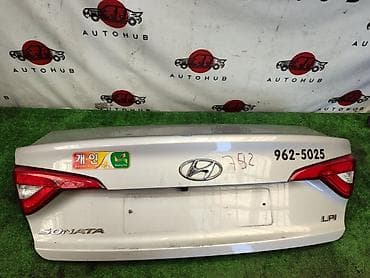 lf sonata: Крышка багажника Hyundai, 2016 г., Б/у, Оригинал — 1