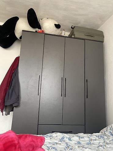 Шифоньерлер, кийидер үчүн шкафтар, Түз, ЛДСП — 2