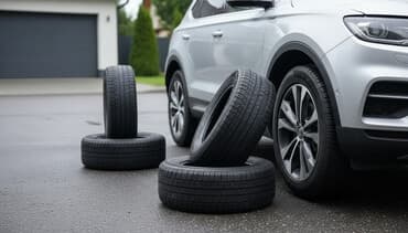 мекап диска: Шины 235 / 65 / R 17, Зима, Б/у, Комплект, Внедорожные (АТ/МТ), Китай, Goform — 1