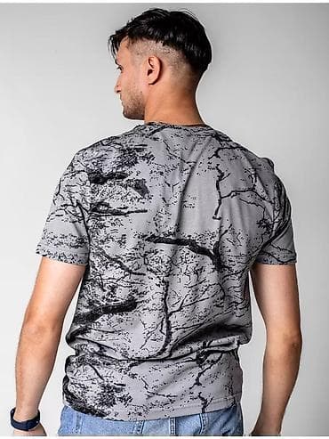 футболка с длинными рукавами: Мужская футболка оптом - Материал: 100% хлопок — мягкий, дышащий — 4