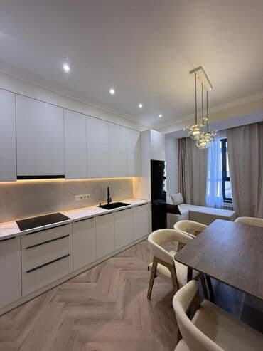 снять жилье в кыргызстане: 3 комнаты, 80 м², Элитка, 10 этаж, Дизайнерский ремонт — 9