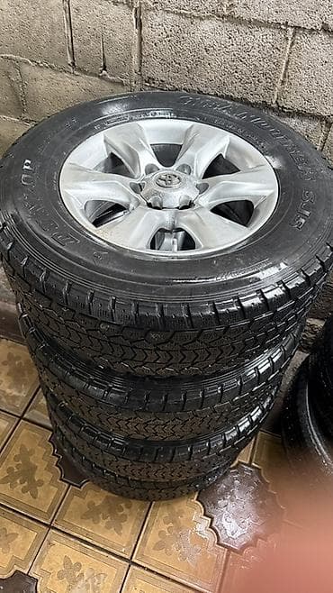 Колеса в сборе 275 / 65 / R 17, Лето, Б/у, Комплект, Внедорожные (АТ/МТ), Литые, отверстий - 6