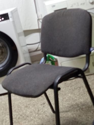 Офис отургучтары: Кеңсе отургучу, түсү - Боз, Темир — 2