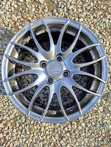 Литые Диски R 15 Work, Комплект, отверстий - 4, Б/у