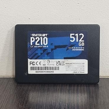 ссд 120: Накопитель для ПК, Новый, Patriot, SSD, 512 ГБ, 2.5", Для ПК — 1