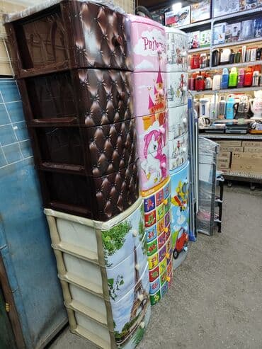 комод кровать трансформер: Тумба для вещей и одежды, Новый, Без зеркала, Пластик, Платная доставка — 4