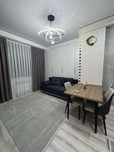 72: 2 комнаты, 43 м², Тунгуч мкр Элитка, 9 этаж, Евроремонт — 7