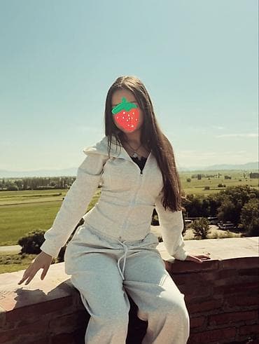 Двойка. Женский спортивный костюм (кофта на молнии + брюки) - Цвет — 1