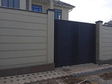 Металлические ворота и калитки под заказ - Изготовление распашных и