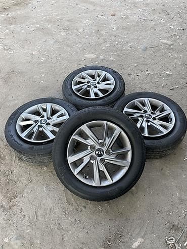 Литые Диски R 16 Kia, Комплект, отверстий - 5, Б/у