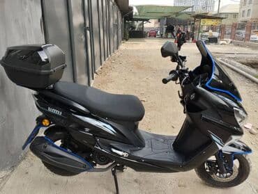 купить скутер бензиновый новый: Макси-скутер 150 куб. см, Бензин, Колдонулган — 5