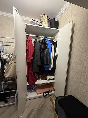 Шкафы: Шифоньер, шкаф для одежды, Прямой, ЛДСП — 2