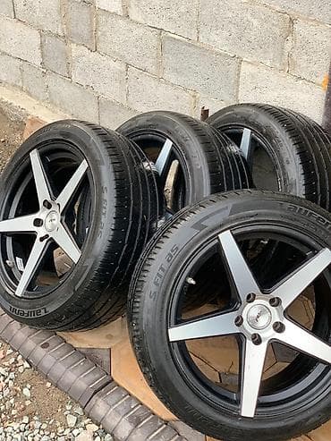 Колеса в сборе 35 / R 18, Всесезонная, Комплект, Литые, отверстий - 5