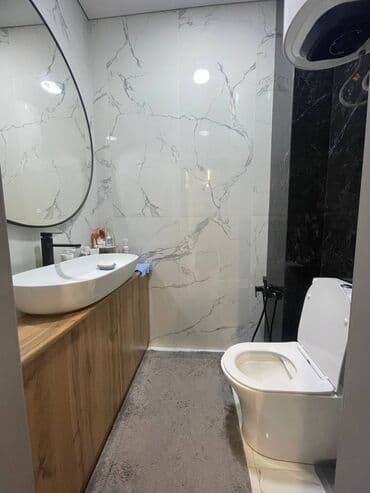 сдаю квартиру без посредников рядом ул. ахунбаева: 2 комнаты, 67 м², Элитка, 5 этаж, Евроремонт — 9