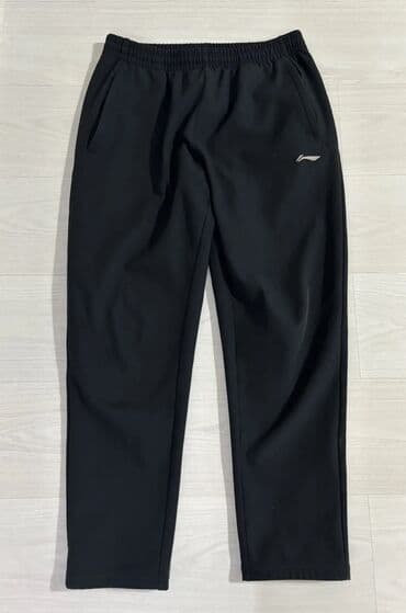 lining: Мужской спортивный костюм, XL, Li-Ning, Б/у, цвет - Черный, Бесплатная доставка — 1