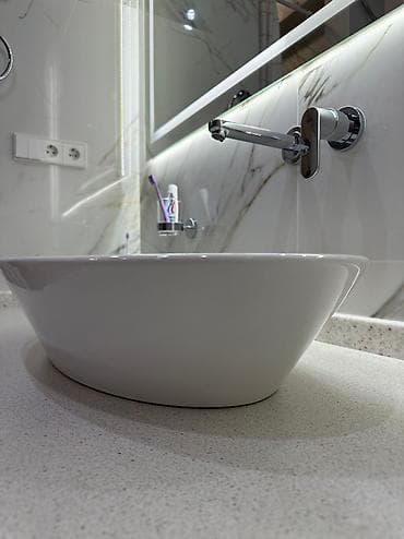 корейский опалапка: Раковина накладная на столешницу (сверху, монтаж на плоскость — 7