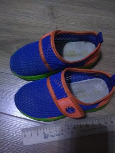 Платья: Продаю дет. ботсы летние сеточки фирмы"Савенок"сост.отл.разм-24, 14см — 3