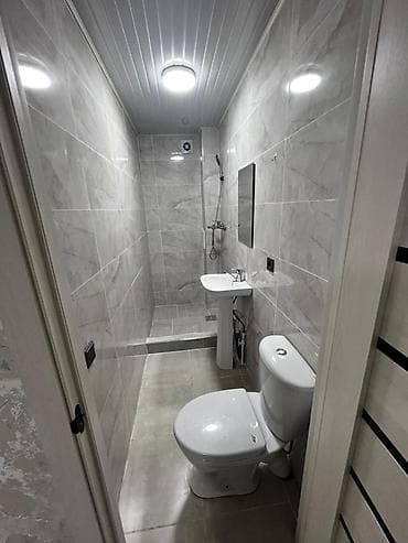 квартира бишкек жер үй: 35 м², 2 бөлмө, Брондолгон эшиктер, Видео байкоо, Евроремонт — 3