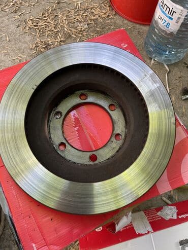 ценник на монеты: Комплект тормозных дисков Toyota 2008 г., Б/у, Оригинал, Япония — 2