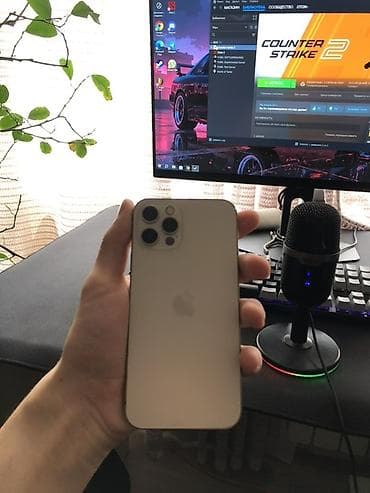 bt fm modulator: IPhone 12 Pro, Золотой — 2