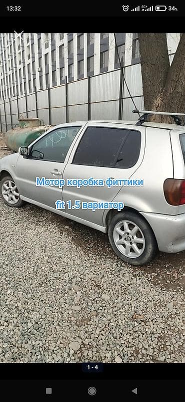 Honda Fit: 1999 г., 1.5 л, Вариатор, Бензин, Хэтчбэк